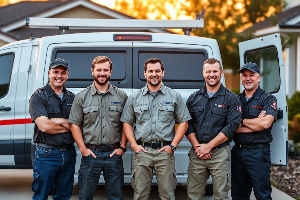 Our professional garage door team